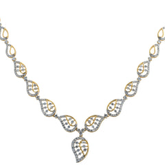 14K Hallmarked Gold | Natural Diamond Necklace 4NCSJ072