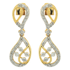 14K Hallmarked Gold | Natural Diamond Tops 4NCSJ072T