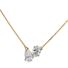 14K Hallmarked Gold | Lab Grown Diamond Necklace 4NCSJ076