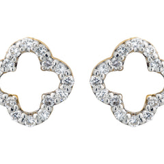 14K Hallmarked Gold | Lab Grown Diamond Tops 4NCSJ079T