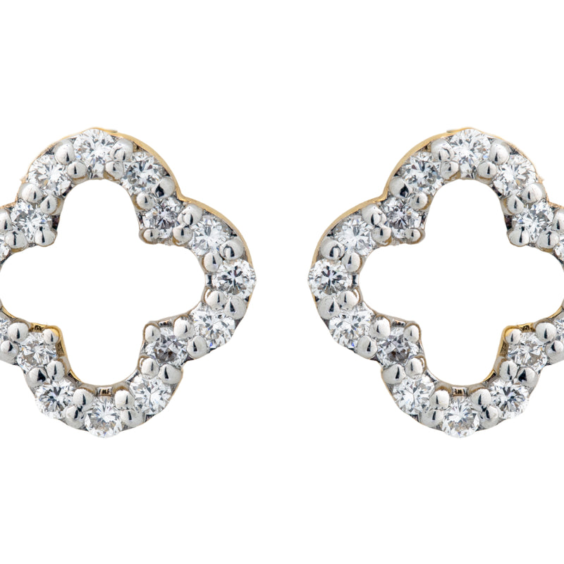 14K Hallmarked Gold | Lab Grown Diamond Tops 4NCSJ079T