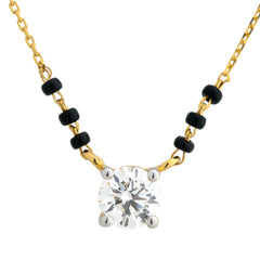 14K Hallmarked Gold | Lab Grown Diamond Necklace 4NCSJ082