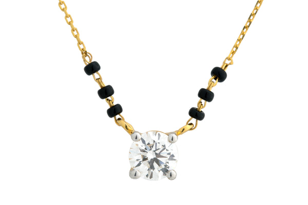 14K Hallmarked Gold | Lab Grown Diamond Necklace 4NCSJ082