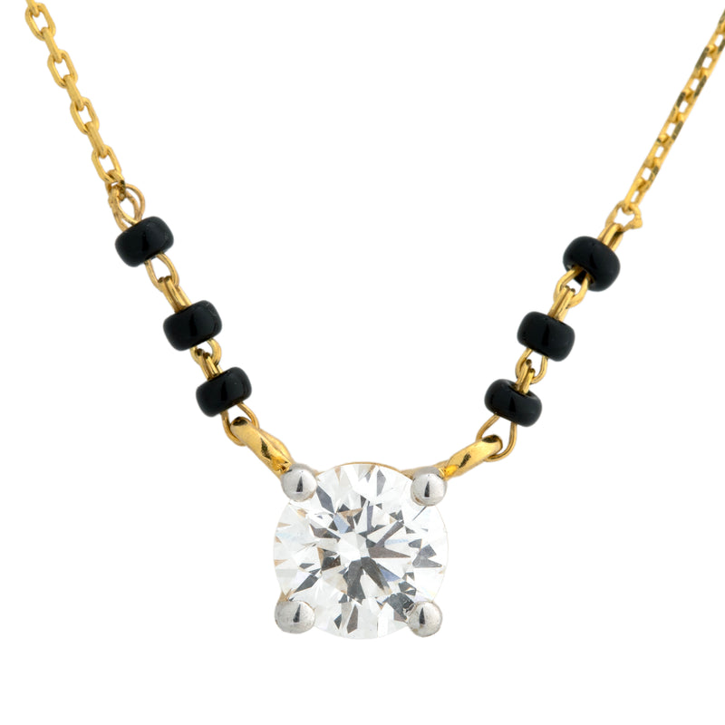 14K Hallmarked Gold | Lab Grown Diamond Necklace 4NCSJ082