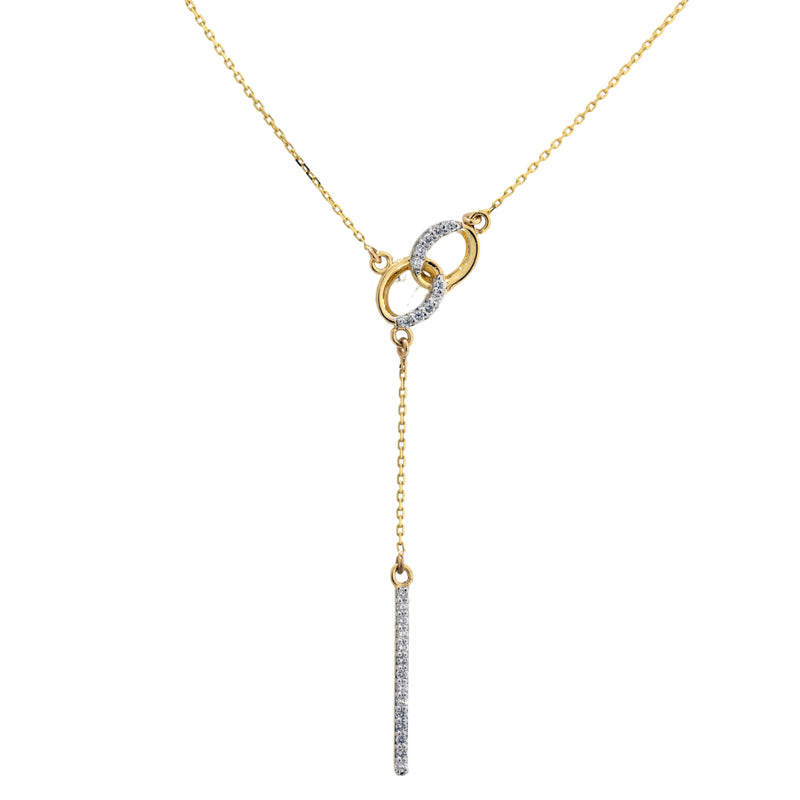 14K Hallmarked Gold | Lab Grown Diamond Necklace 4NCSJ084