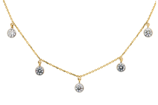 Lab Grown Diamond Necklace 4NCSJ092