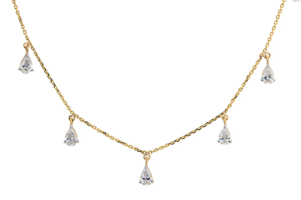 Lab Grown Diamond Necklace 4NCSJ094