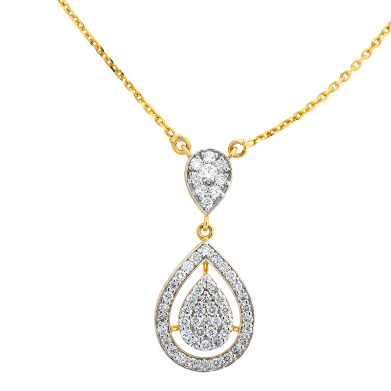 Lab Grown Diamond Necklace 4NCSJ098