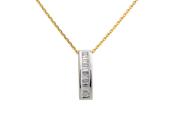 Natural Diamond Necklace 4NCSJ107