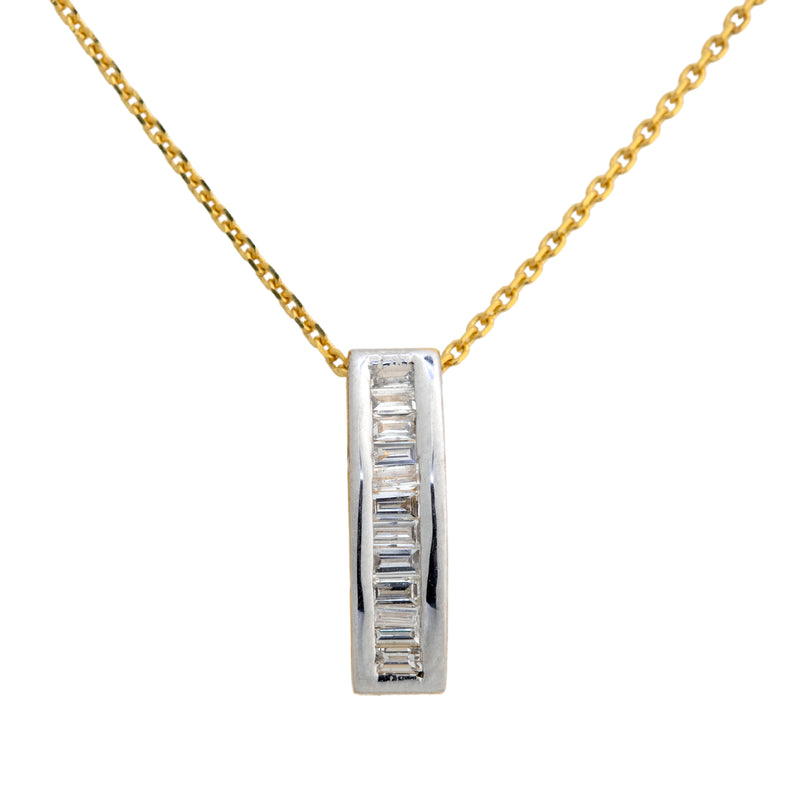 Natural Diamond Necklace 4NCSJ107
