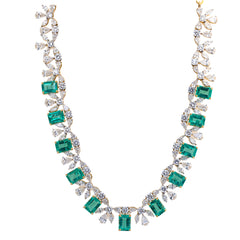 14K Hallmarked Gold | Lab Grown Diamond Necklace 4NCSJ109