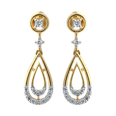 14K Hallmarked Gold | Natural Diamond Tops 4NCSJ111T