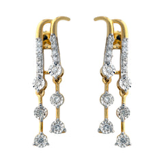 14K Hallmarked Gold | Natural Diamond Tops 4NCSJ112T