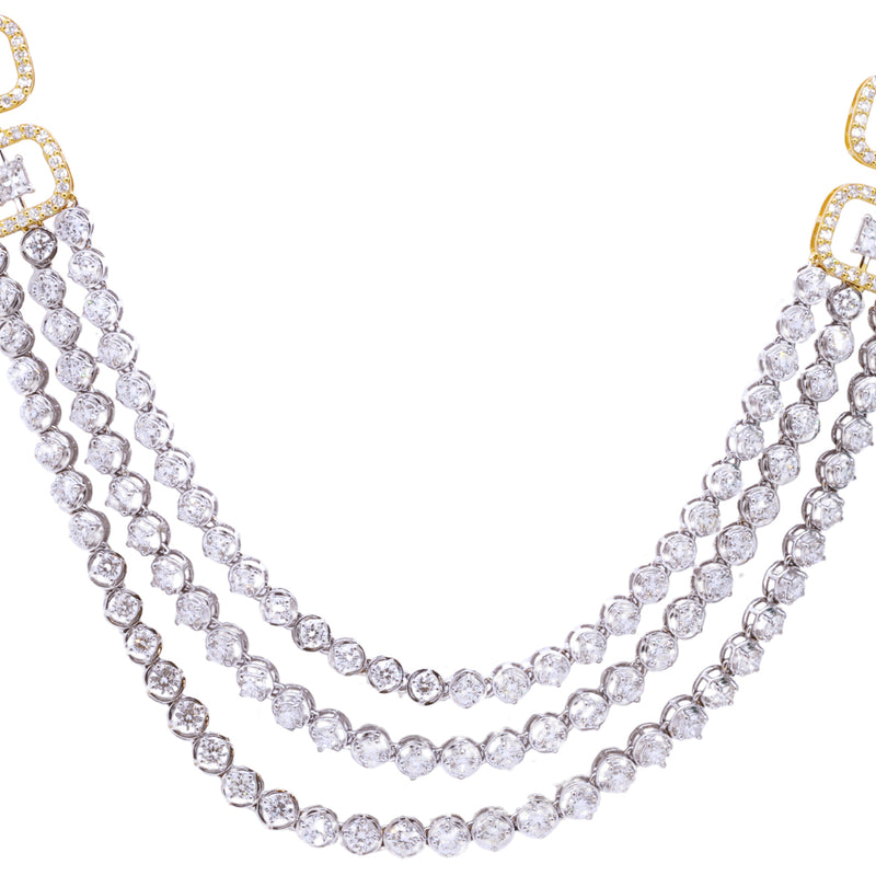 Lab Grown Diamond Necklace 4NCWA021