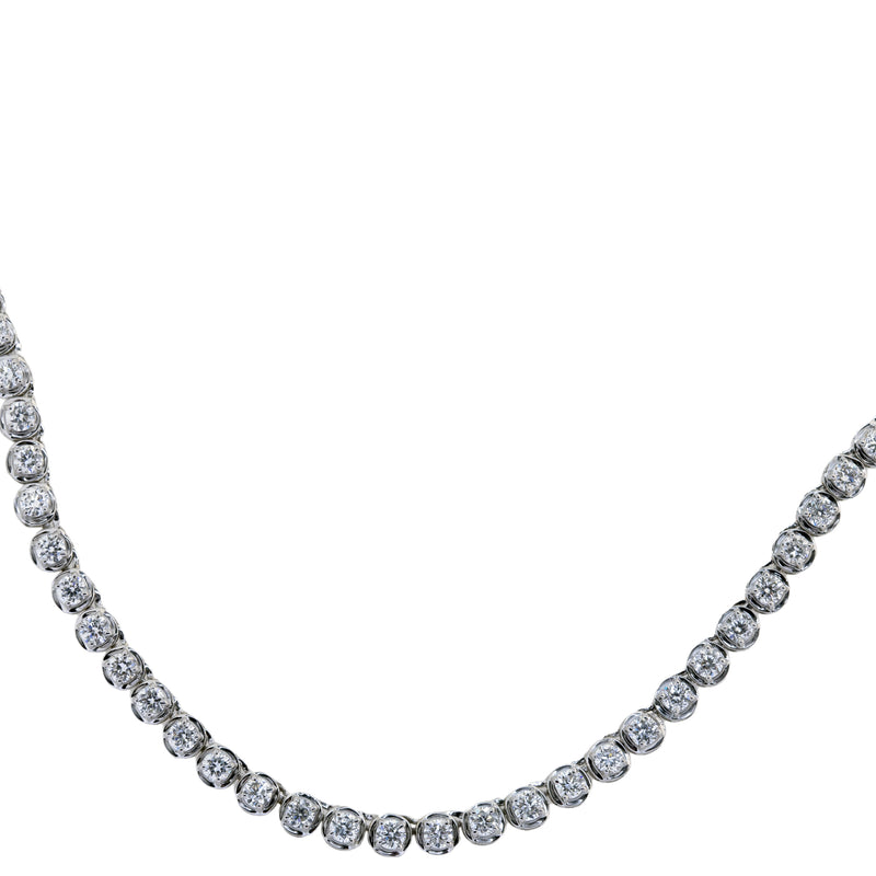 14K Hallmarked Gold | Lab Grown Diamond Necklace 4NCWA022