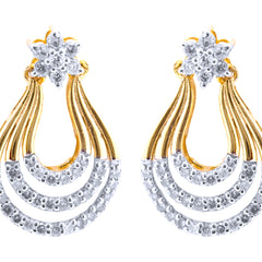 9K Hallmarked Gold | Lab Grown Diamond Tops 9NCWA102T