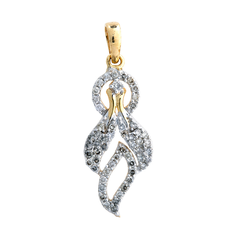 Natural Diamond Pendant 4PNS138