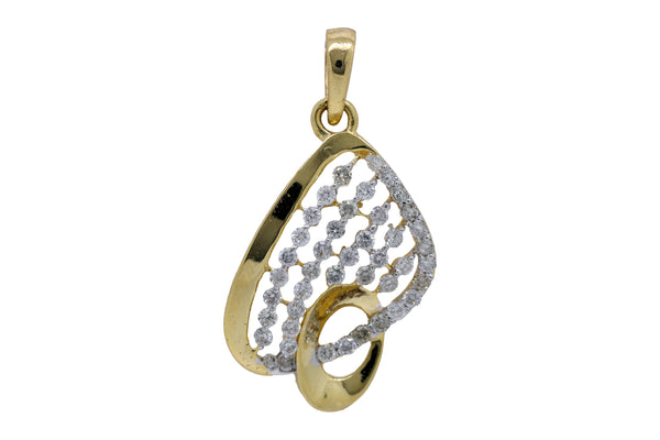 Natural Diamond Pendant 4PNSJ023