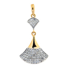 Natural Diamond Pendant 4PNSJ024