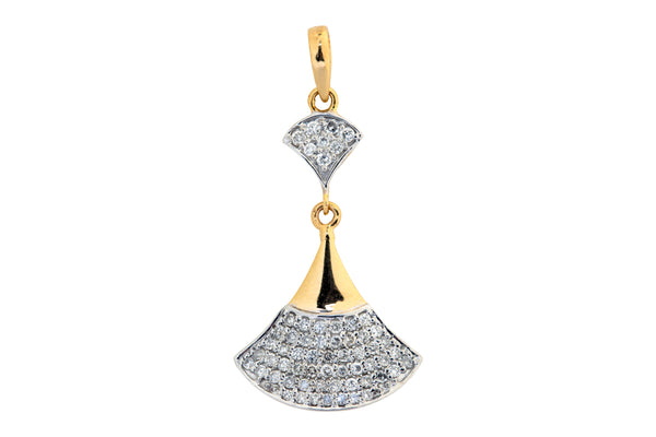 Natural Diamond Pendant 4PNSJ024