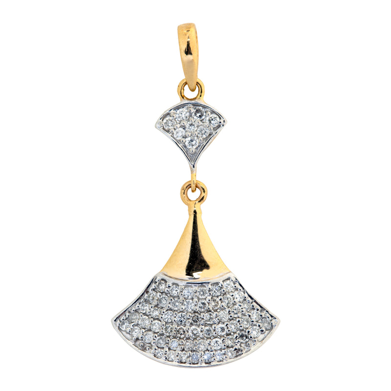 Natural Diamond Pendant 4PNSJ024