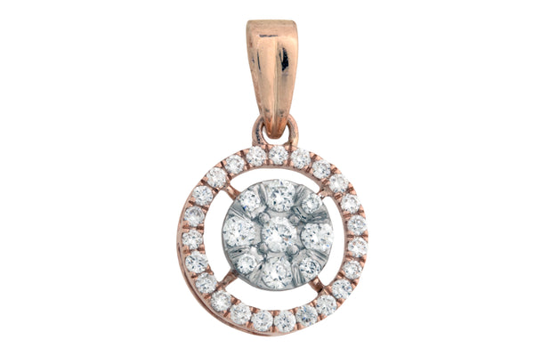 14K Hallmarked Gold | Lab Grown Diamond Pendant 4PNSJ026