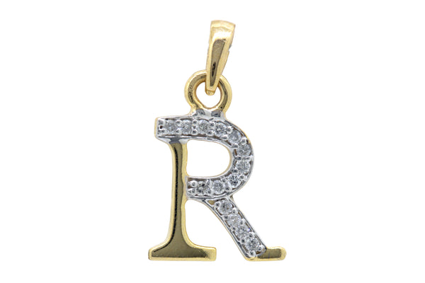 14K Hallmarked Gold | Natural Diamond Pendant 4PNSJ028