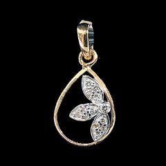 14K Hallmarked Gold | Lab Grown Diamond Pendant 4PNSJ064