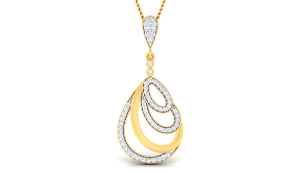 Natural Diamond Pendant 4PNSJ065