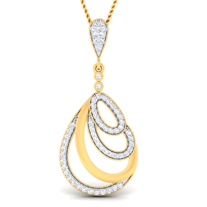 Natural Diamond Pendant 4PNSJ065