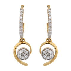 14K Hallmarked Gold | Lab Grown Diamond Tops 4PNSJ067AT