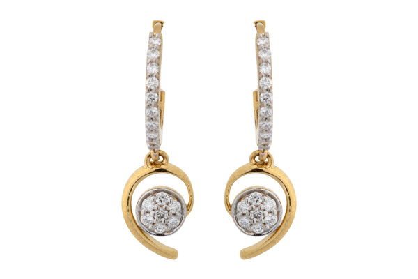 14K Hallmarked Gold | Lab Grown Diamond Tops 4PNSJ067AT