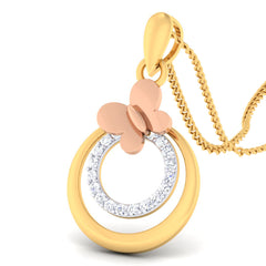 Natural Diamond Pendant 4PNSJ071