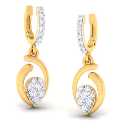 14K Hallmarked Gold | Lab Grown Diamond Tops 4PNSJ075AT