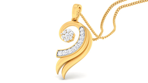 Lab Grown Diamond Pendant 4PNSJ077