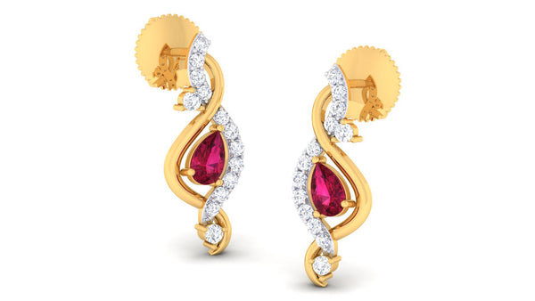 14K Hallmarked Gold | Lab Grown Diamond Tops 4PNSJ099T