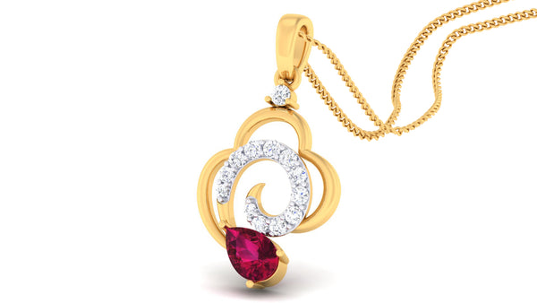 Diamond Pendant 4PNSJ100