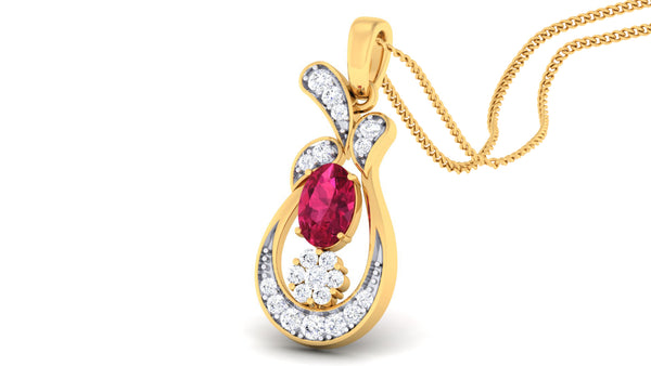 Diamond Pendant 4PNSJ103