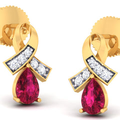 14K Hallmarked Gold | Lab Grown Diamond Tops 4PNSJ115T
