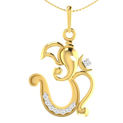 Natural Diamond Pendant 4PNSJ131