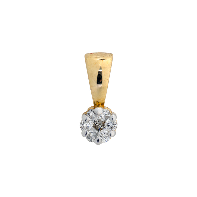 Natural Diamond Pendant 4PNSJ145