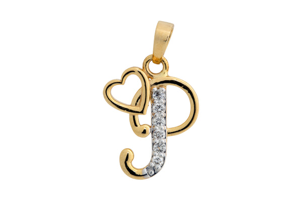 14K Hallmarked Gold | Natural Diamond Pendant 4PNSJ198A