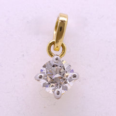 14K Hallmarked Gold | Lab Grown Diamond Pendant 4PNSJ231