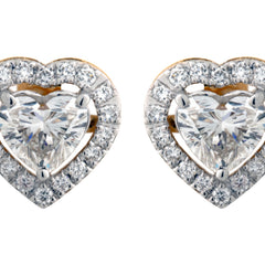 14K Hallmarked Gold | Lab Grown Diamond Tops 4PNSJ247T