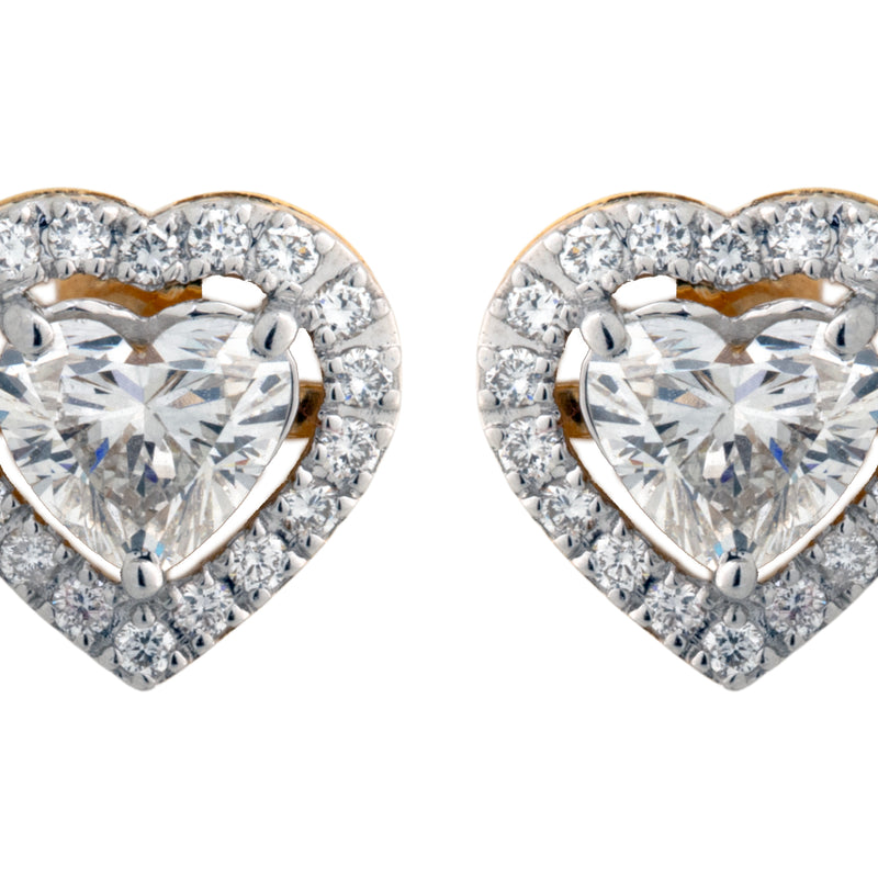14K Hallmarked Gold | Lab Grown Diamond Tops 4PNSJ247T