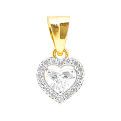 14K Hallmarked Gold | Lab Grown Diamond Pendant 4PNSJ247