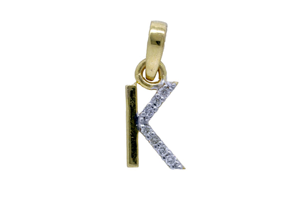 14K Hallmarked Gold | Natural Diamond Pendant 4PNSJ257