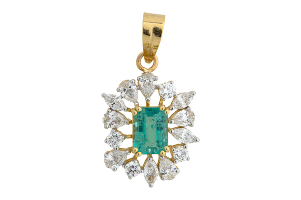 14K Hallmarked Gold | Lab Grown Diamond Pendant 4PNSJ268