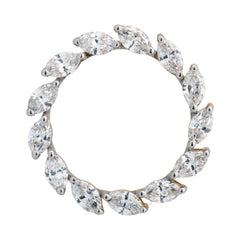 14K Hallmarked Gold | Lab Grown Diamond Pendant 4PNSJ270