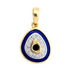 14K Hallmarked Gold | Natural Diamond Pendant 4PNSJ278
